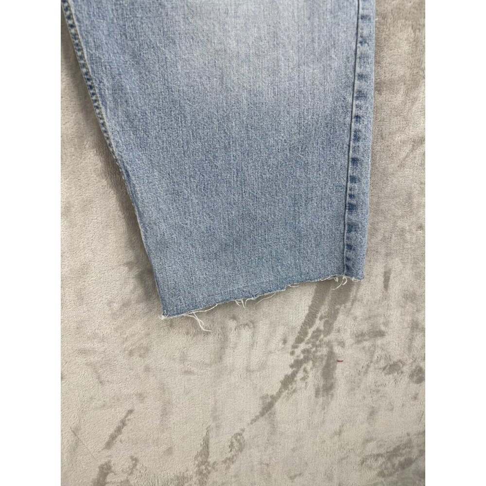 Levi's SilverTab Vintage Size 36x24.5 Cropped Baggy Faded Distressed Jeans - Picture 5 of 16